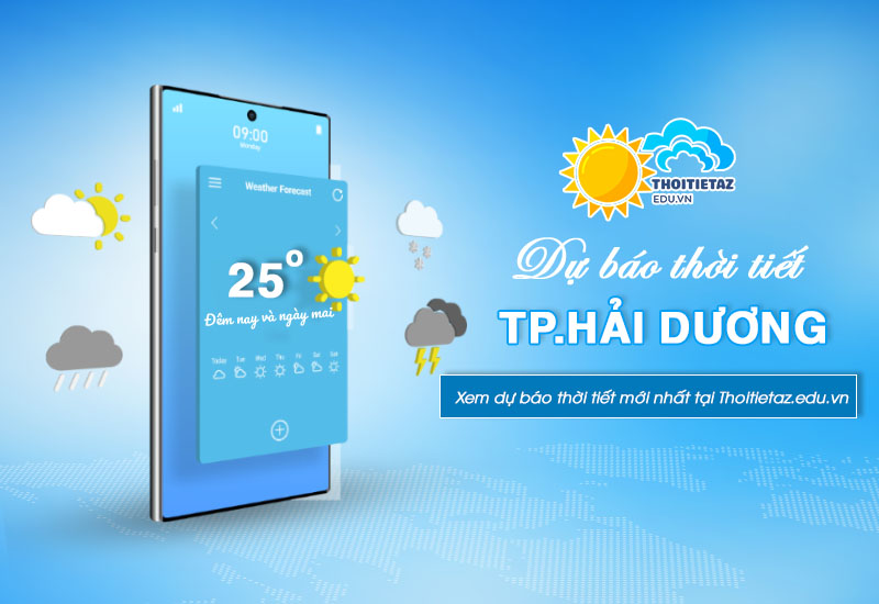 Thời tiết thành phố Hải Dương