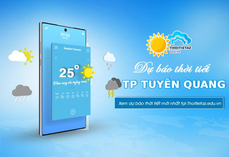 Thời tiết TP Tuyên Quang